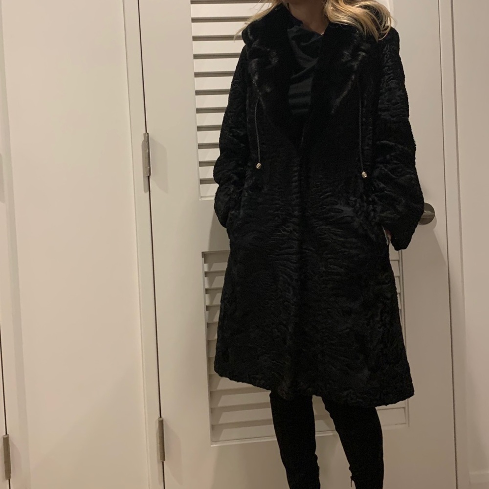 Black Mink Coat - image 4